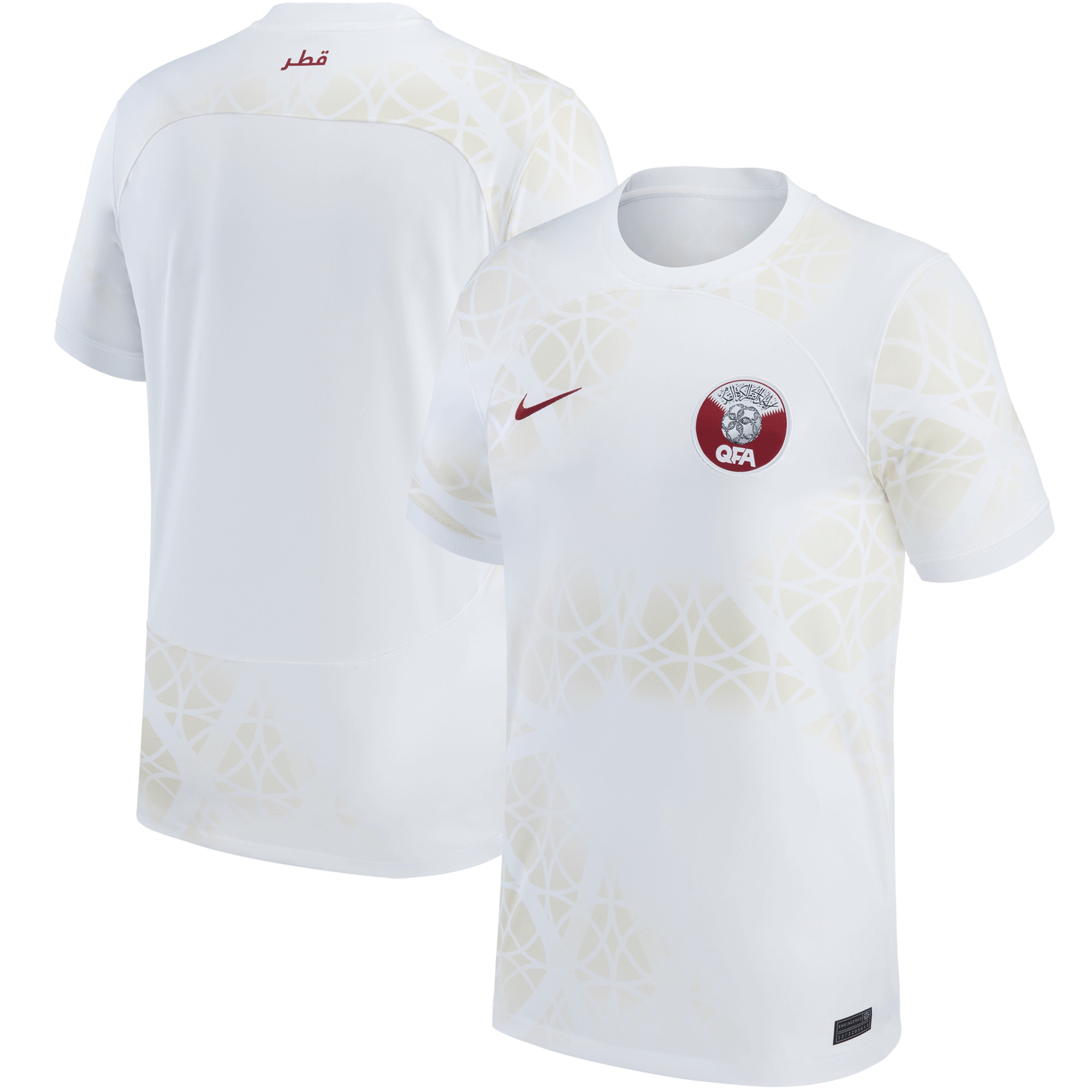 Explore qatar national team nike 202223 away replica jersey – white – Canada World Cup T-Shirts and Jerseys