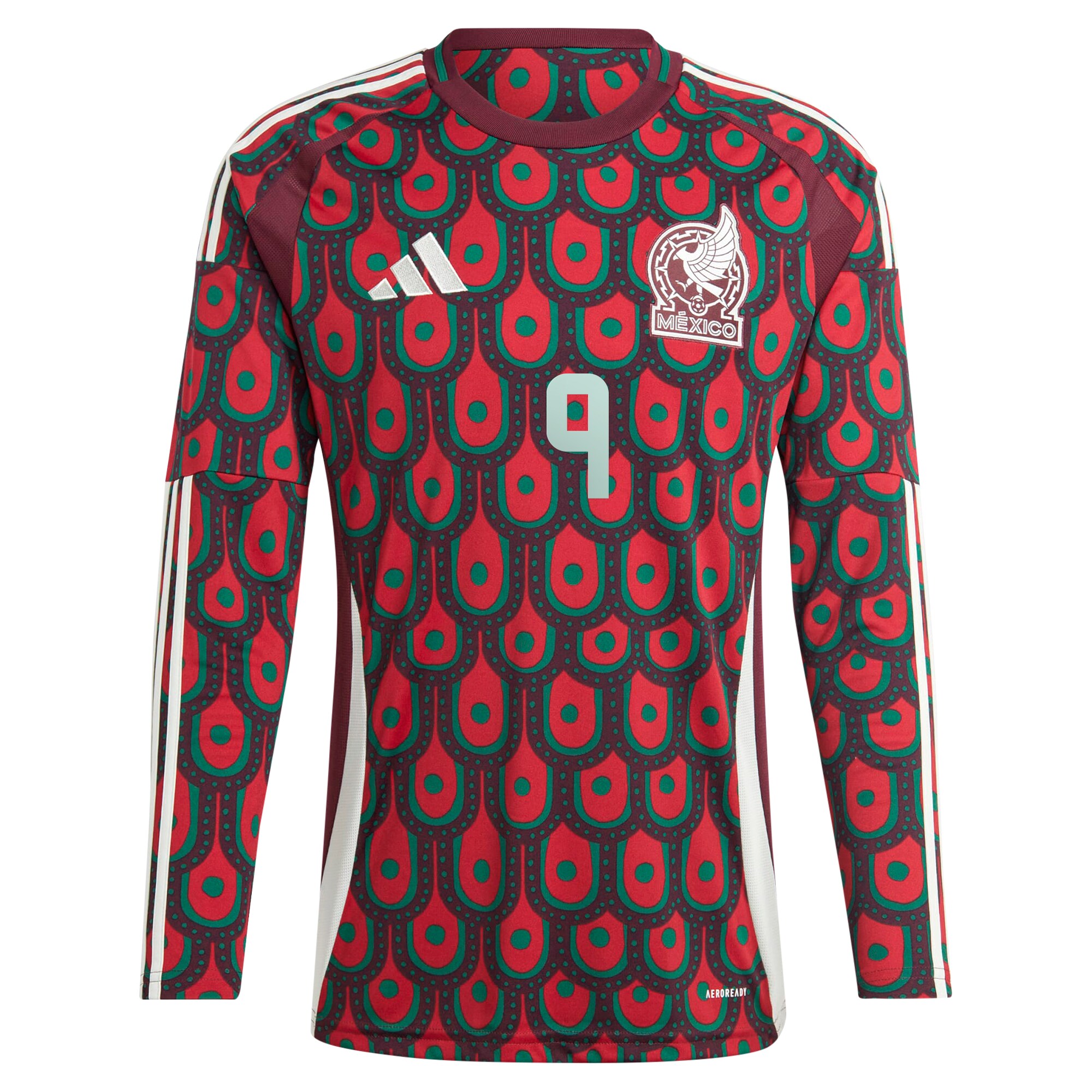 Explore raul jimenez mexico national team adidas 2024 home replica player long sleeve jersey – burgundy – Canada World Cup T-Shirts and Jerseys
