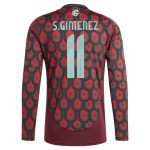 Explore santiago giménez mexico national team adidas 2024 home replica player long sleeve jersey – burgundy – Canada World Cup T-Shirts and Jerseys