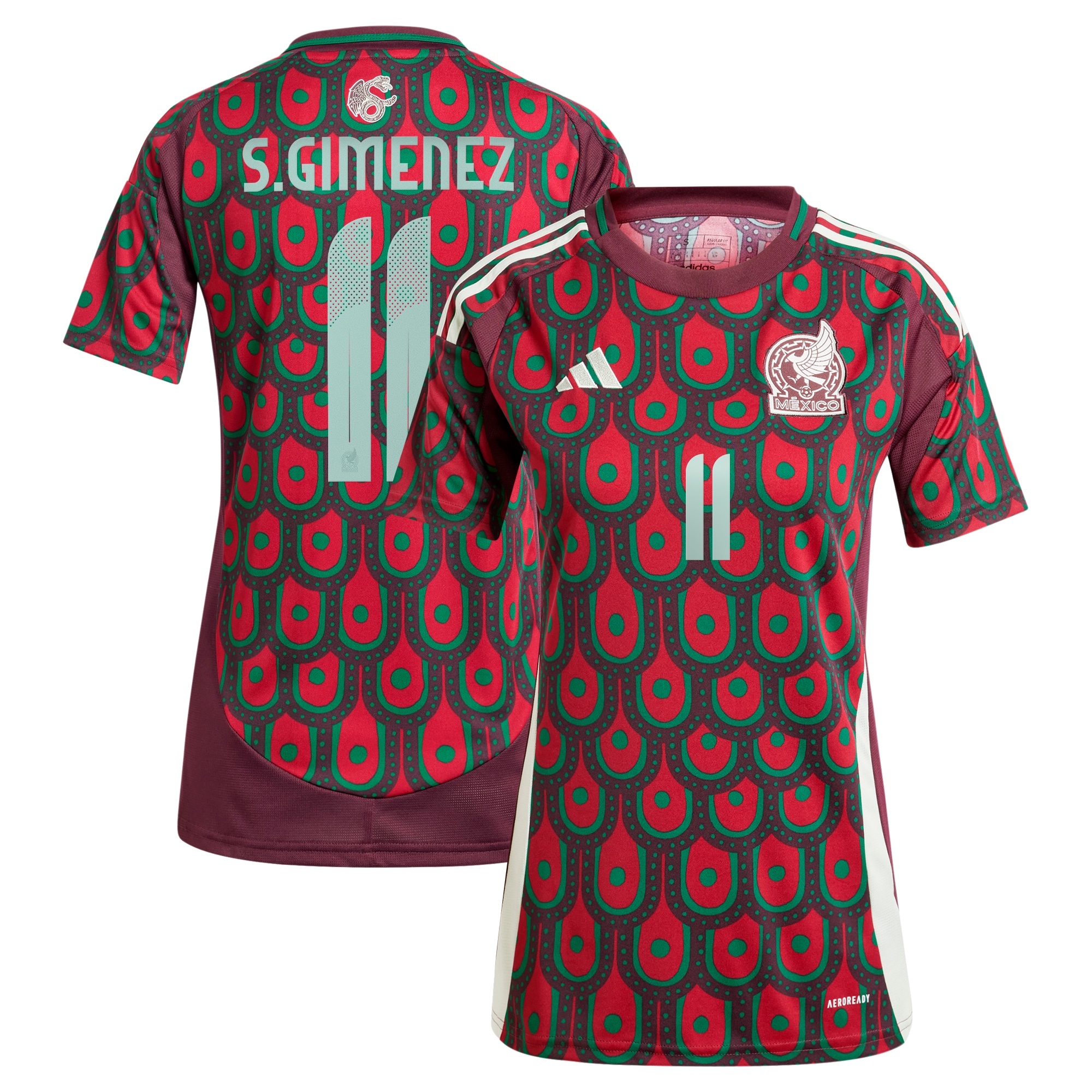 Explore santiago giménez mexico national team adidas women8217s 2024 home replica player jersey – burgundy – Canada World Cup T-Shirts and Jerseys