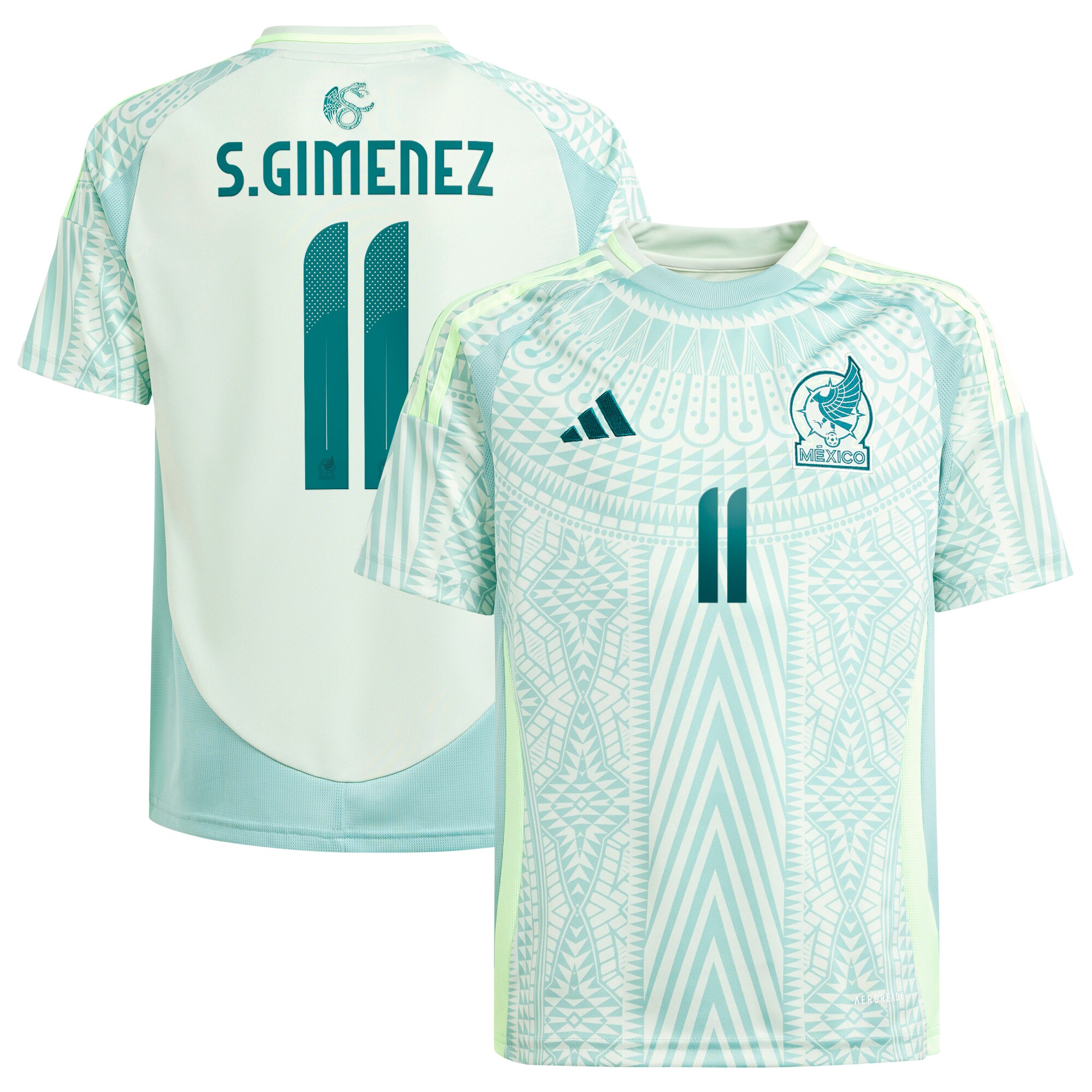 Explore santiago giménez mexico national team adidas youth 2024 away replica player jersey – green – Canada World Cup T-Shirts and Jerseys