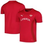 Explore serbia national team puma 2024 pre-match jersey – red – Canada World Cup T-Shirts and Jerseys