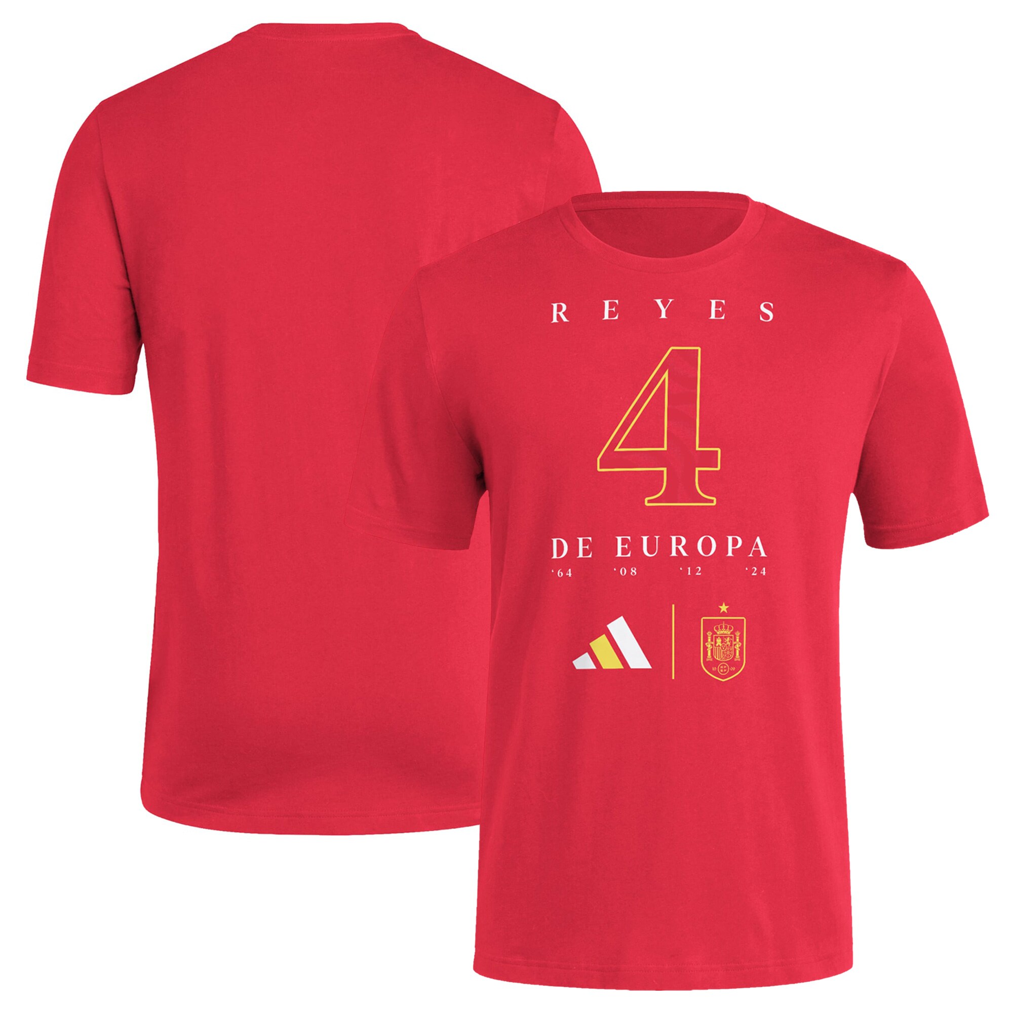 Explore spain national team adidas 2024 european champions t-shirt – red – Canada World Cup T-Shirts and Jerseys