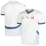 Explore switzerland national team puma 2024 away replica jersey – white – Canada World Cup T-Shirts and Jerseys