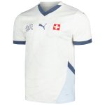 Explore switzerland national team puma 2024 away replica jersey – white – Canada World Cup T-Shirts and Jerseys