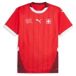 Explore switzerland national team puma 2024 home replica jersey – red – Canada World Cup T-Shirts and Jerseys