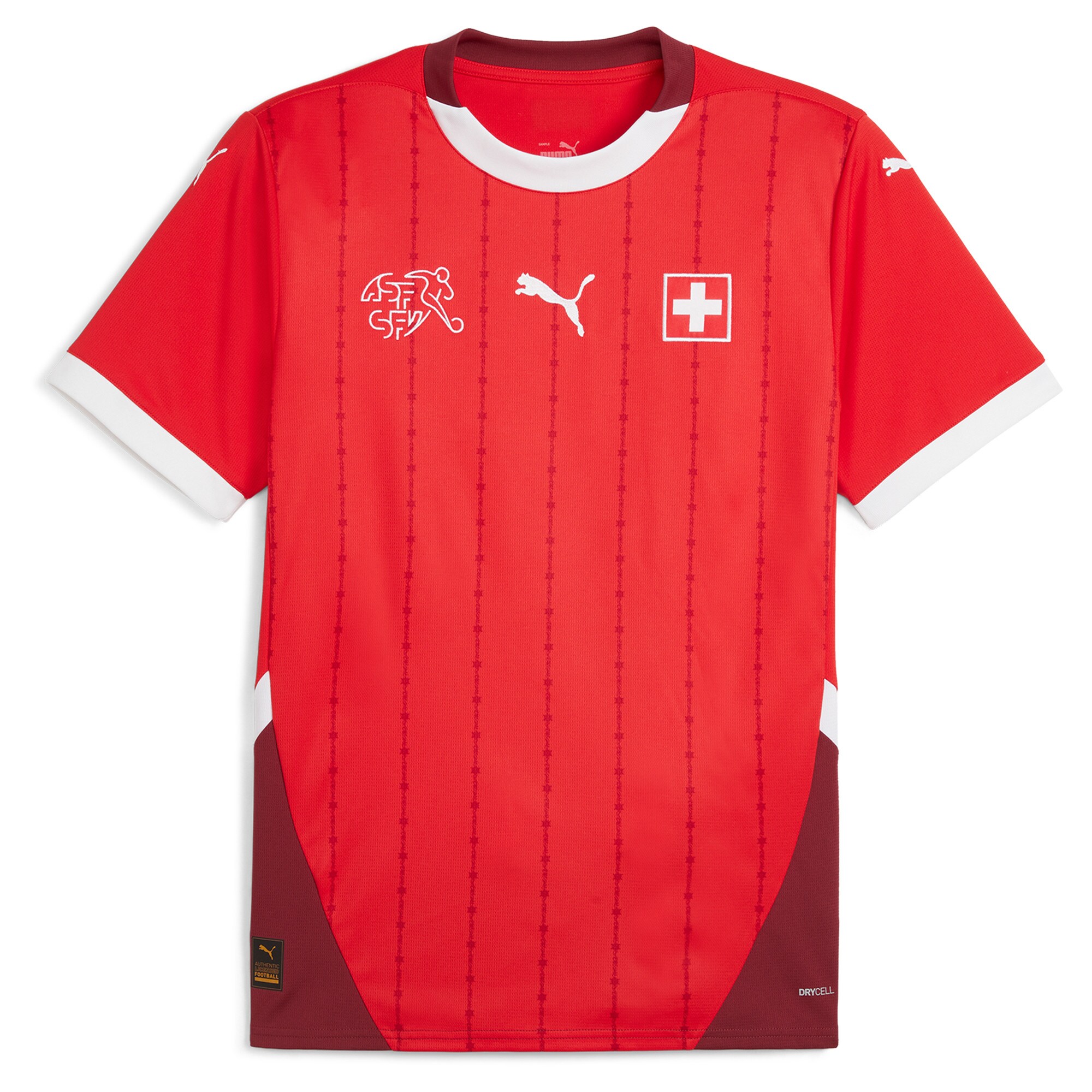 Explore switzerland national team puma 2024 home replica jersey – red – Canada World Cup T-Shirts and Jerseys
