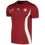 Explore switzerland national team puma 2024 pre-match jersey – red – Canada World Cup T-Shirts and Jerseys
