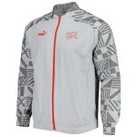Explore switzerland national team puma pre-match raglan full-zip training jacket – gray – Canada World Cup T-Shirts and Jerseys