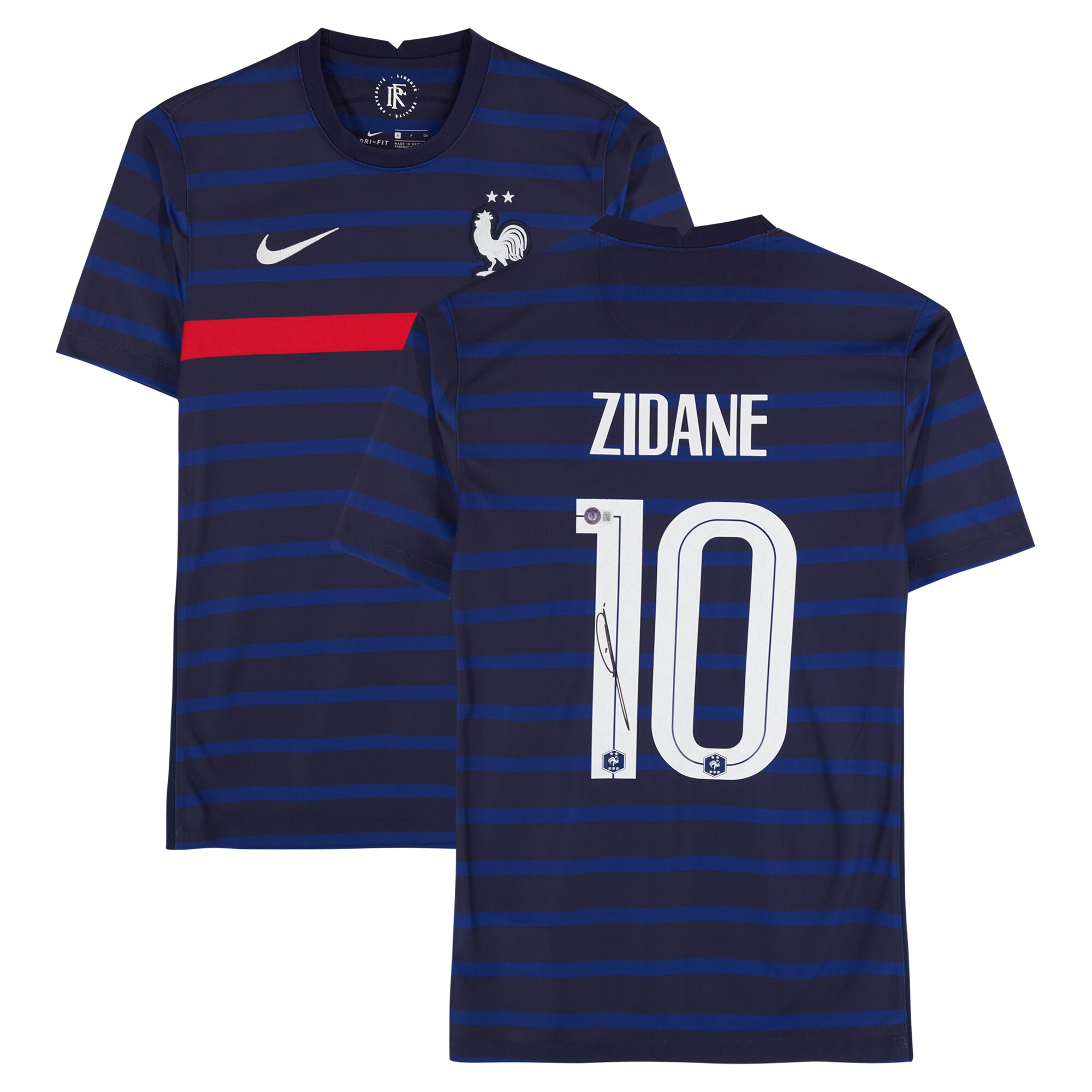 Explore zinedine zidane france national team autographed fanatics authentic 2020 navy home nike jersey – Canada World Cup T-Shirts and Jerseys
